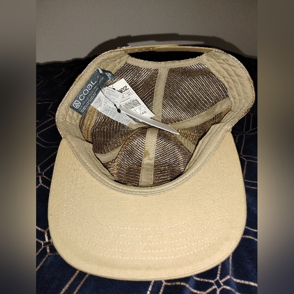 Coal 'For The Yipee Kay Yayyers' The Ripley Khaki All Mesh Trucker Hat - Picture 3 of 4